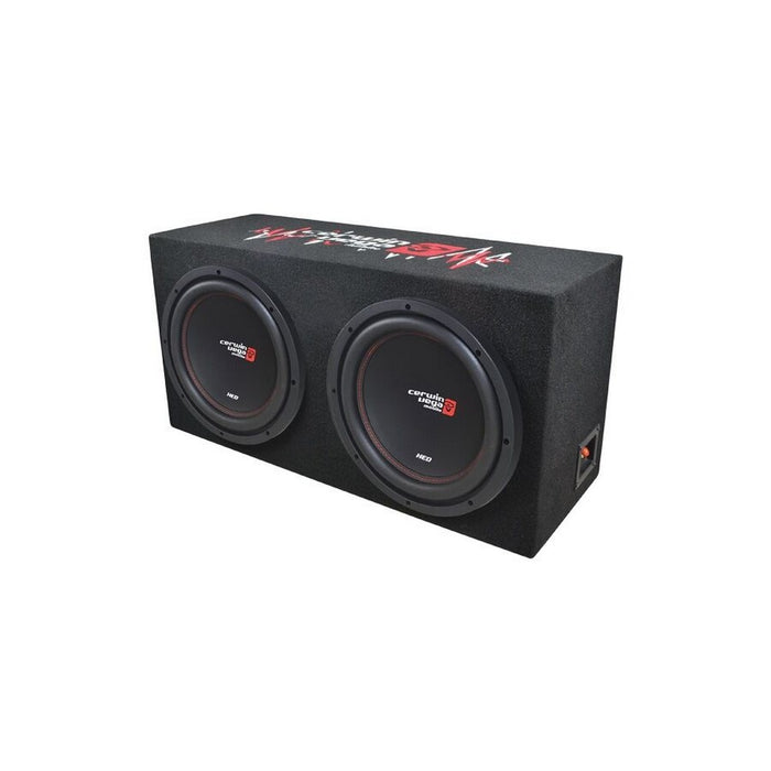 Cerwin Vega Xed 12" Subwoofer And Enclosure With Amplifier