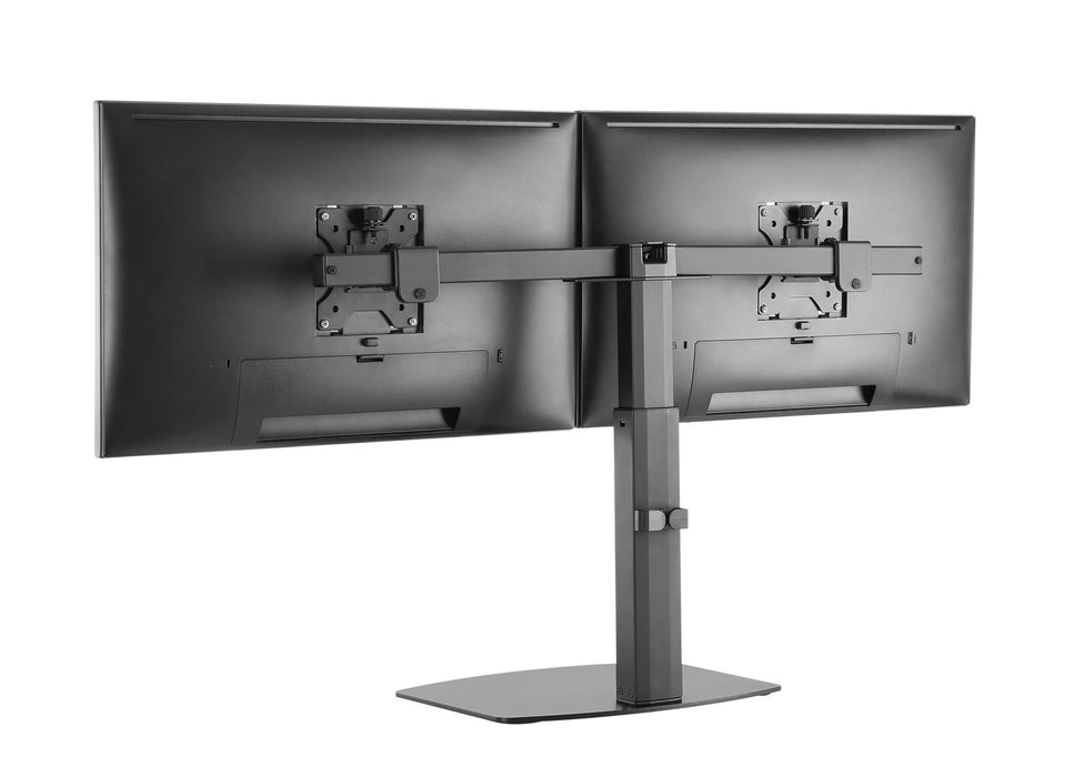 BRATECK 17"-27" Dual Screen Vertical Lift Monitor Stand LDT22-T02