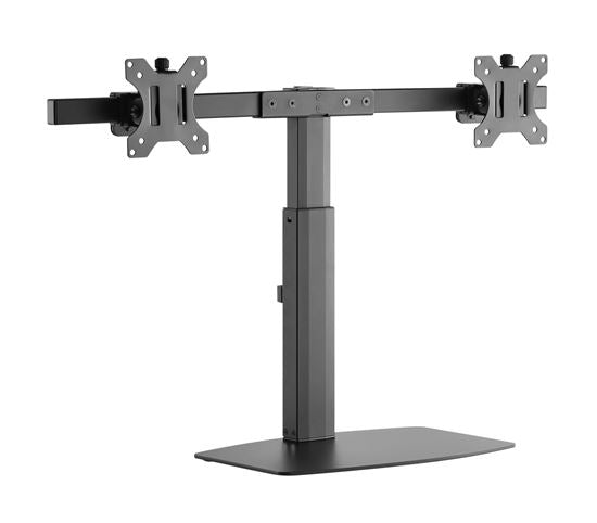 BRATECK 17"-27" Dual Screen Vertical Lift Monitor Stand LDT22-T02