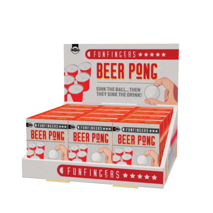 Beer Pong - Funfingers 5023664002543 - LX2001 - Homewares, Outdoor, Phone Accessories, Cases, Speakers, Headphones + More -