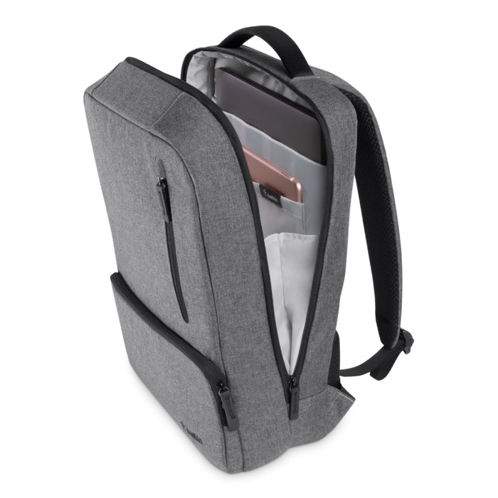 Belkin 15.6" Classic Pro Backpack Case Sleeve - Grey / Gray F8N900BTBLK