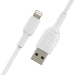 Belkin 2M Lightning to USB-A Cable - White CAA001BT2MWH 745883788675 - LX2001 - Homewares, Outdoor, Phone Accessories, Cases, Speakers, Headphones + More -