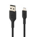 Belkin BOOST CHARGE Braided Lightning to USB-A Cable (1m / 3.3ft, Black) - LX2001 - Homewares, Outdoor, Phone Accessories, Cases, Speakers, Headphones + More -