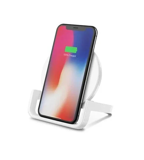 Belkin BOOST↑UP™ 10W Wireless Charging Stand - Snowcap White F7U083AUWHT - LX2001 - Homewares, Outdoor, Phone Accessories, Cases, Speakers, Headphones + More -
