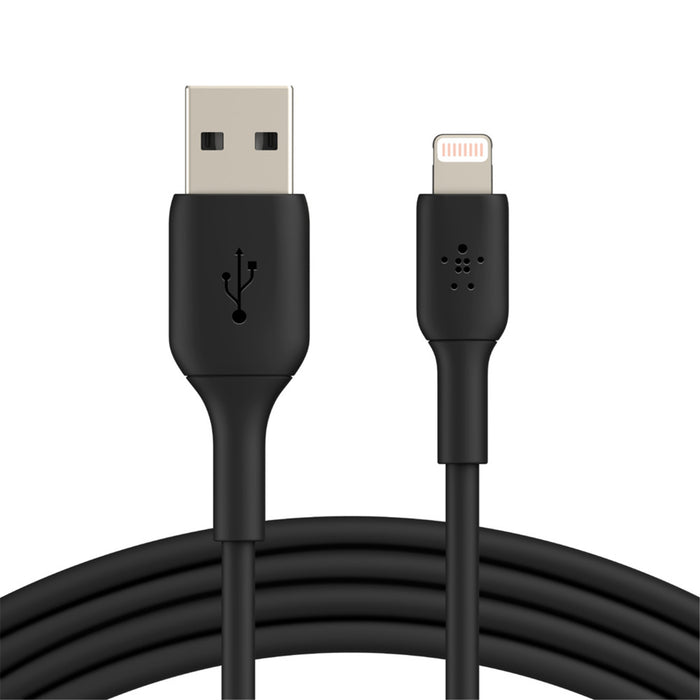 Belkin BoostCharge 2M Lightning to USB-A Cable - Black CAA001BT2MBK 745883788668