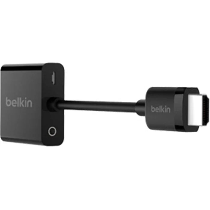 Belkin HDMI to VGA Adaptor w/ Micro-USB Power - Black AV10170BT 745883738427 - LX2001 - Homewares, Outdoor, Phone Accessories, Cases, Speakers, Headphones + More -