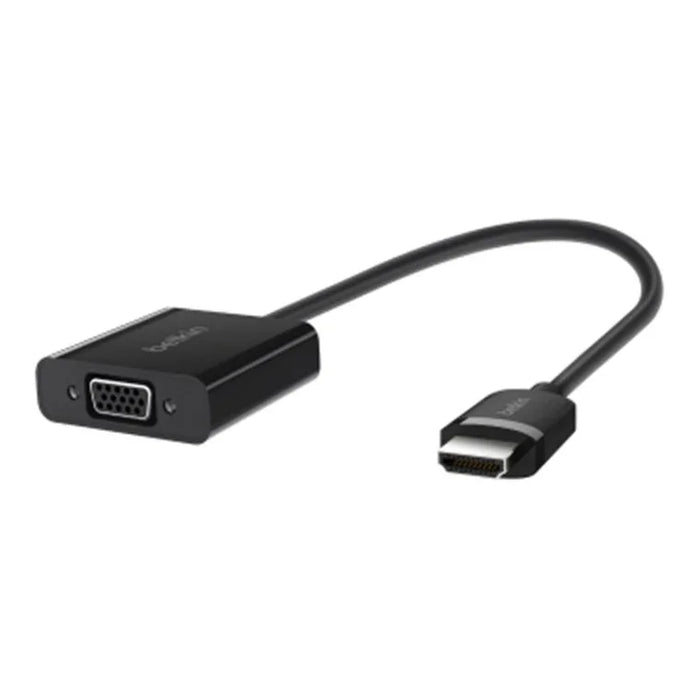Belkin HDMI to VGA Adaptor w/ Micro-USB Power - Black AV10170BT 745883738427 - LX2001 - Homewares, Outdoor, Phone Accessories, Cases, Speakers, Headphones + More -