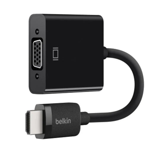 Belkin HDMI to VGA Adaptor w/ Micro-USB Power - Black AV10170BT 745883738427 - LX2001 - Homewares, Outdoor, Phone Accessories, Cases, Speakers, Headphones + More -