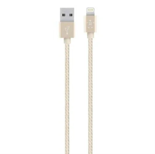 Belkin Lightning Metallic Charge Sync Cable 1.2M - LX2001 - Homewares, Outdoor, Phone Accessories, Cases, Speakers, Headphones + More -
