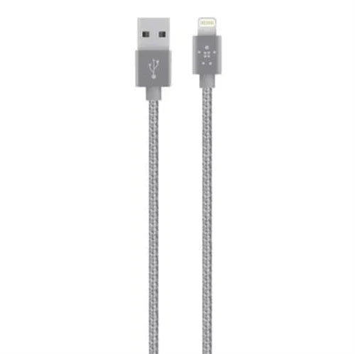 Belkin Lightning Metallic Charge Sync Cable 1.2M - LX2001 - Homewares, Outdoor, Phone Accessories, Cases, Speakers, Headphones + More -