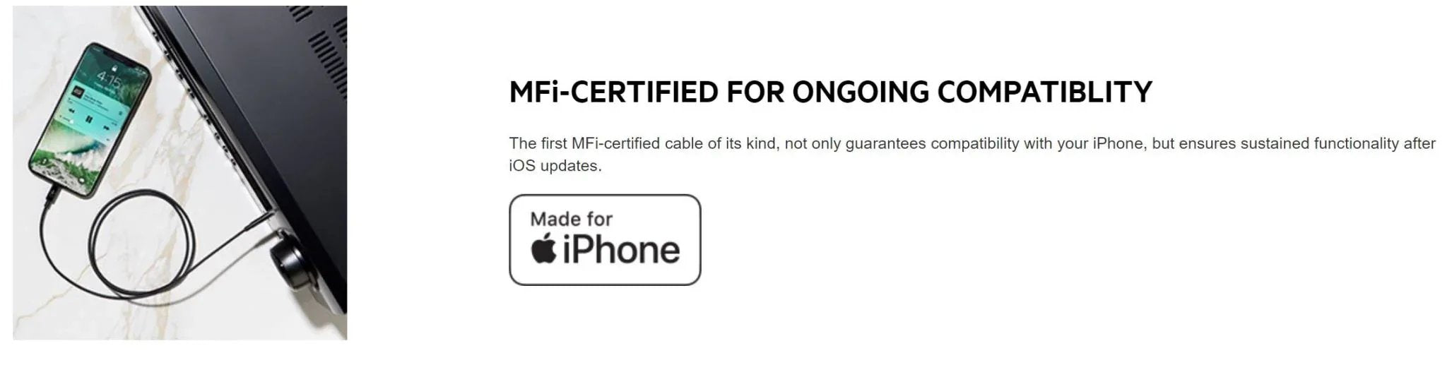 Belkin Lightning to 3.5mm Audio Cable 90cm - Black AV10172BT03-BLK - LX2001 - Homewares, Outdoor, Phone Accessories, Cases, Speakers, Headphones + More -