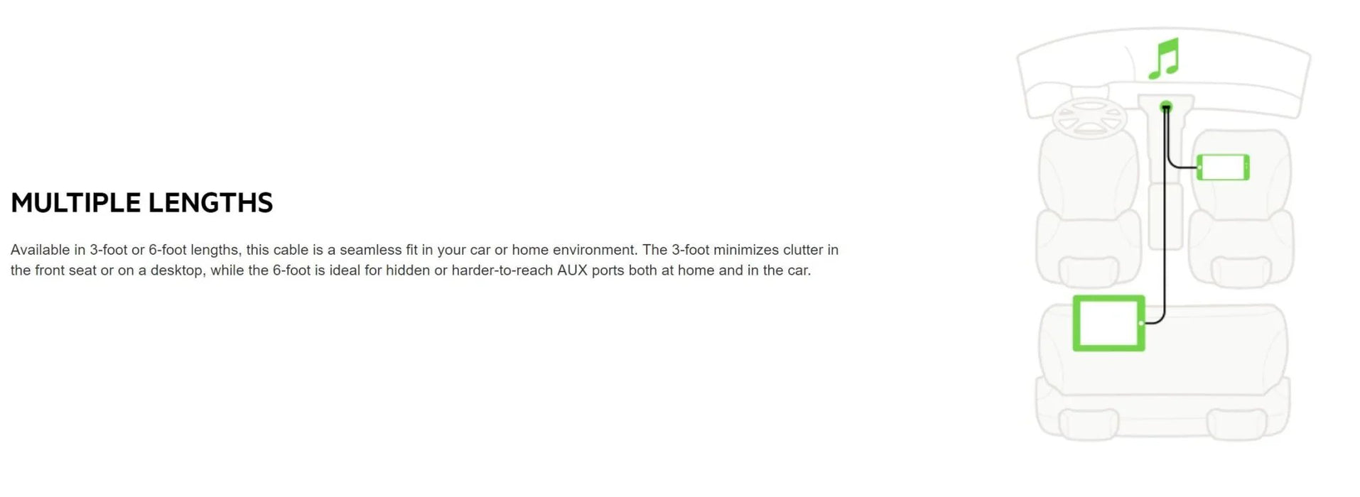 Belkin Lightning to 3.5mm Audio Cable 90cm - White AV10172BT03-WHT - LX2001 - Homewares, Outdoor, Phone Accessories, Cases, Speakers, Headphones + More -