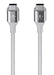 Belkin MIXIT↑ DuraTek USB-C to USB-C Cable 1.2m - Silver F2CU050BT04-SLV 745883732371 - LX2001 - Homewares, Outdoor, Phone Accessories, Cases, Speakers, Headphones + More -