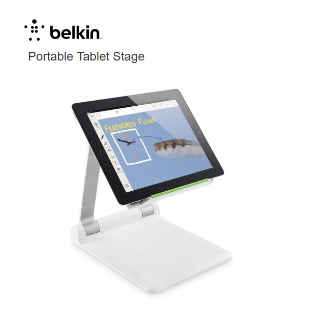 Belkin Portable Tablet Stage Stand for Presenters Lecturers B2B118
