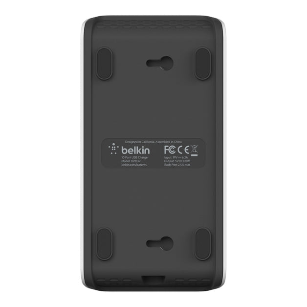 Belkin RockStar 10-Port USB Charging Station 5 V DC / 2.40 A Output - White B2B139AU - LX2001 - Homewares, Outdoor, Phone Accessories, Cases, Speakers, Headphones + More -