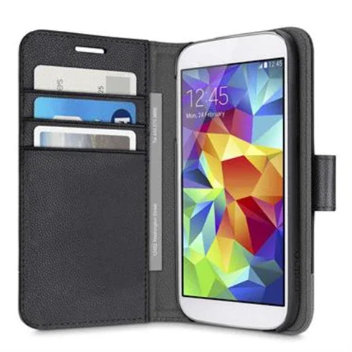 Belkin Samsung Galaxy S5 Wallet Folio Case + GLASS - LX2001 - Homewares, Outdoor, Phone Accessories, Cases, Speakers, Headphones + More -
