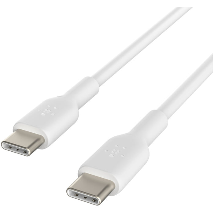 Belkin USB-C Data Transfer Cable to USB-C Cable - White CAB003BT1MWH 745883788248