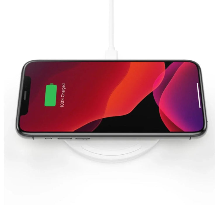 Belkin Wireless Charging Pad 15W - White WIA002AUWH 745883798537 - LX2001 - Homewares, Outdoor, Phone Accessories, Cases, Speakers, Headphones + More -