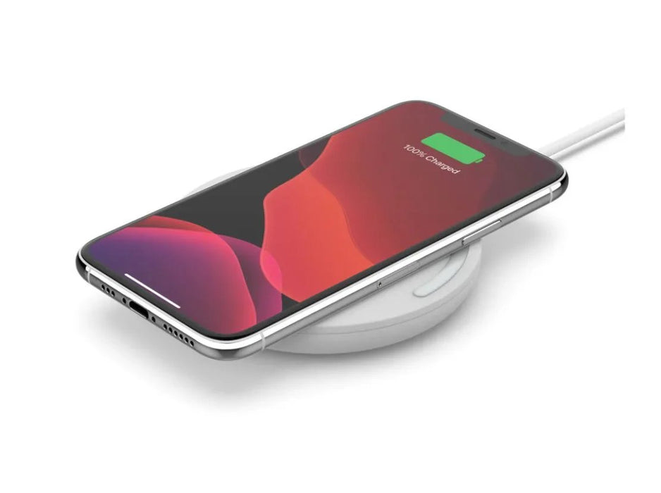 Belkin Wireless Charging Pad 15W - White WIA002AUWH 745883798537 - LX2001 - Homewares, Outdoor, Phone Accessories, Cases, Speakers, Headphones + More -