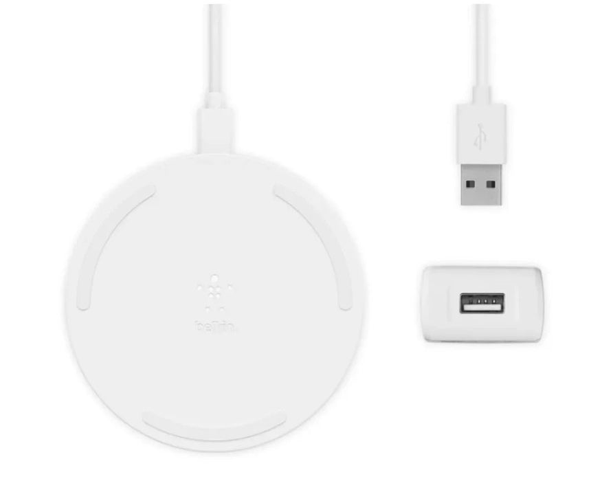 Belkin Wireless Charging Pad 15W - White WIA002AUWH 745883798537 - LX2001 - Homewares, Outdoor, Phone Accessories, Cases, Speakers, Headphones + More -