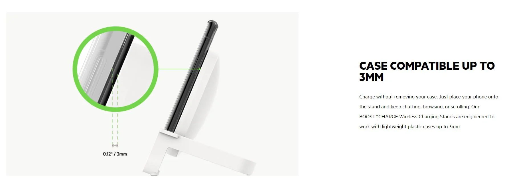 Belkin Wireless Charging Stand 10W - Black WIB001BTBK - LX2001 - Homewares, Outdoor, Phone Accessories, Cases, Speakers, Headphones + More -