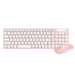 Bonelk KM-322 Slim Wireless Keyboard and Mouse Combo - Salmon ELK-61007-R 9352850003733 - LX2001 - Homewares, Outdoor, Phone Accessories, Cases, Speakers, Headphones + More -
