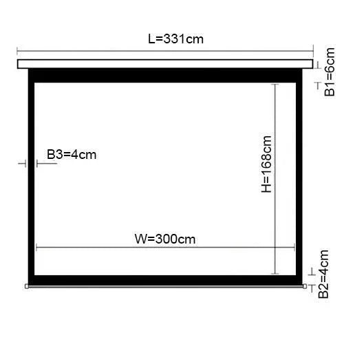 Brateck Lumi PSAA135 Standard Electric Projection Screen-135" 16:9 Aspect Ratio PSAA135 - LX2001 - Homewares, Outdoor, Phone Accessories, Cases, Speakers, Headphones + More -