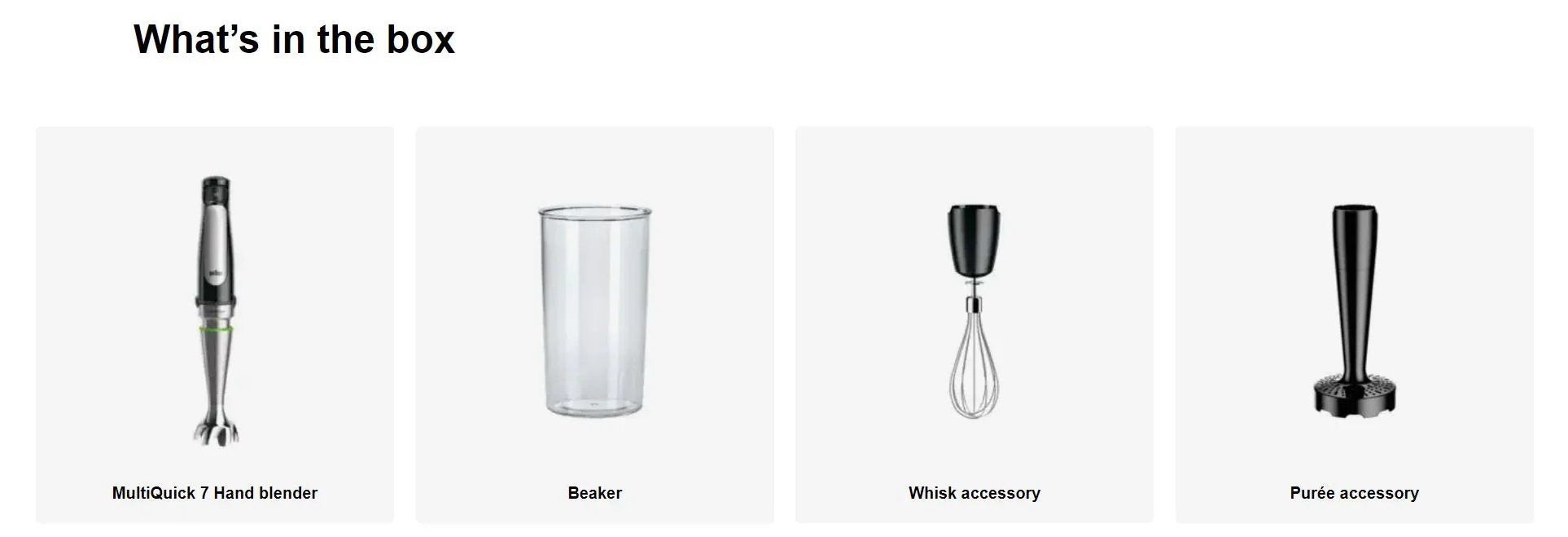 Braun Multiquick 7 Gourmet Stick Mixer MQ7077X - LX2001 - Homewares, Outdoor, Phone Accessories, Cases, Speakers, Headphones + More -