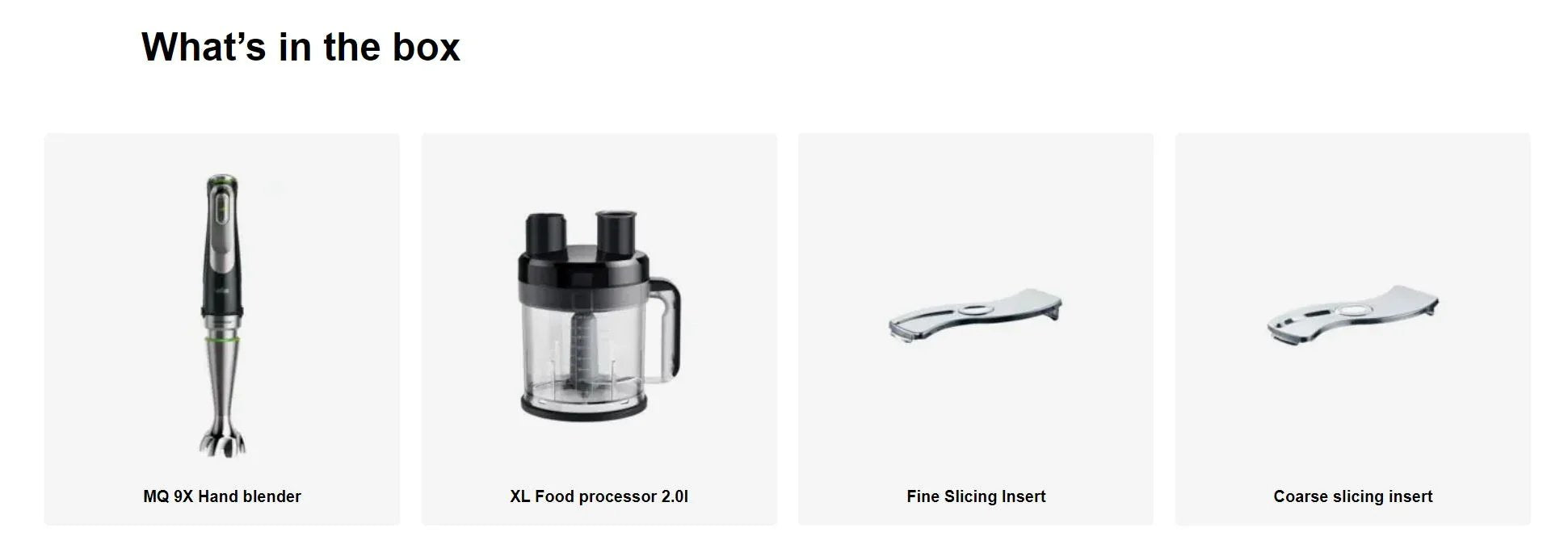 Braun Multiquick 9 Hand Blender MQ9187XLI - LX2001 - Homewares, Outdoor, Phone Accessories, Cases, Speakers, Headphones + More -