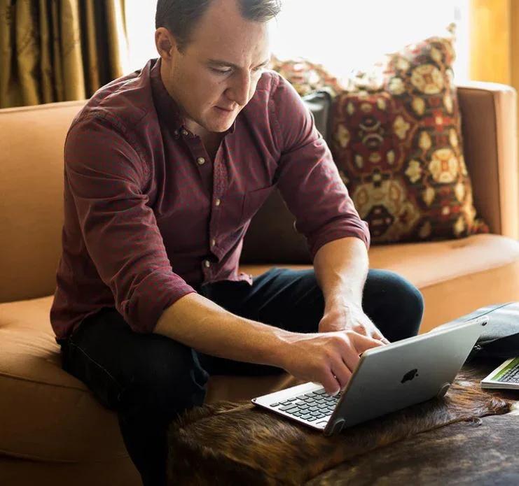 Brydge Apple iPad 7th 8th Gen 10.2" Keyboard Case - Silver BRY80012 - LX2001 - Homewares, Outdoor, Phone Accessories, Cases, Speakers, Headphones + More -