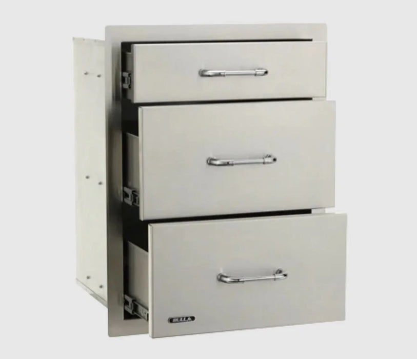 Bull BBQ Stainless Steel Triple Drawer System - LX2001 - Homewares, Outdoor, Phone Accessories, Cases, Speakers, Headphones + More -