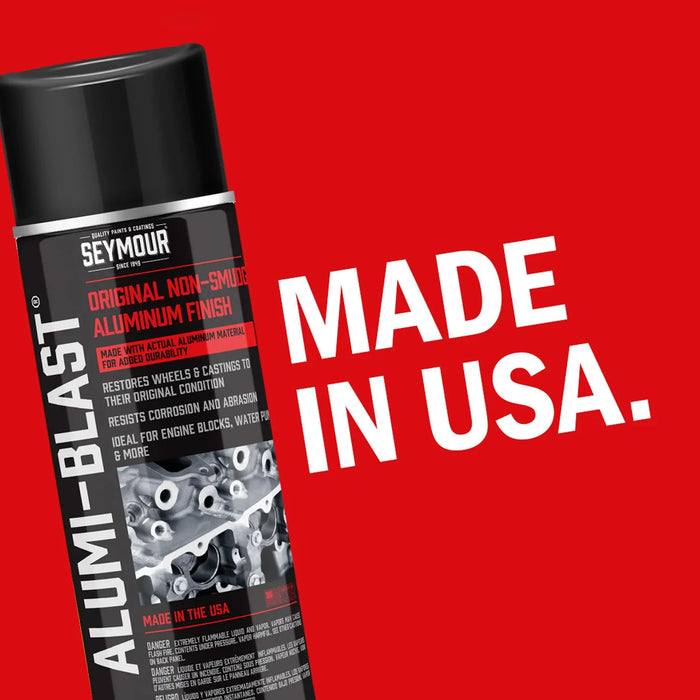 Seymour Aerosol Alumi-Blast Aluminium Finish - LX2001 - Homewares, Outdoor, Phone Accessories, Cases, Speakers, Headphones + More -