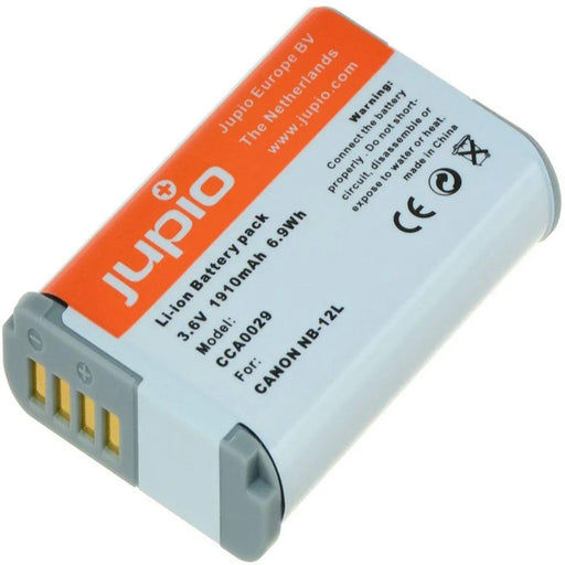Jupio camera battery CANON NB-12L 3.6V 1910MAH - LX2001 - Homewares, Outdoor, Phone Accessories, Cases, Speakers, Headphones + More -