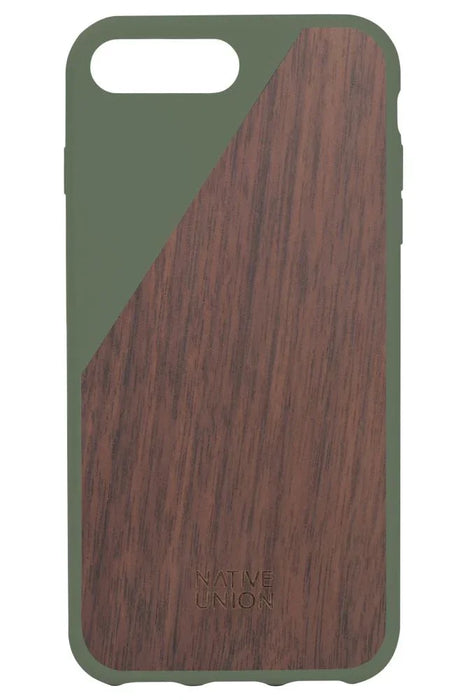 Apple iPhone 7 Plus NATIVE UNION Clic Wooden Case CLIC-BLK-WD-7P CLIC-MAR-WD-7P CLIC-OLI-WD-7P CLIC-WHT-WD-7P - LX2001 - Homewares, Outdoor, Phone Accessories, Cases, Speakers, Headphones + More -