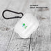 Casemate AirPods 1 - 2 Case ECO 94 - Clear w/ Black Carabiner Clip - LX2001 - Homewares, Outdoor, Phone Accessories, Cases, Speakers, Headphones + More -