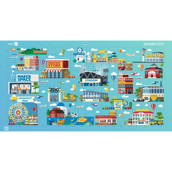 Sphero Code Mat "City & Golf" 2-sided with activity cards [ship with CMACARD02] - LX2001 - Homewares, Outdoor, Phone Accessories, Cases, Speakers, Headphones + More -