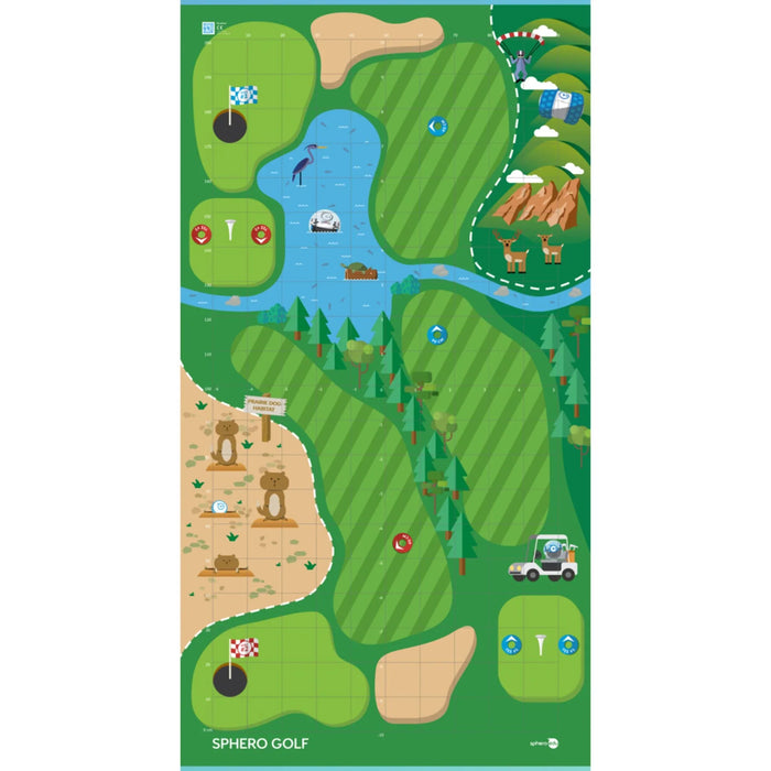 Sphero Code Mat "City & Golf" 2-sided with activity cards [ship with CMACARD02] - LX2001 - Homewares, Outdoor, Phone Accessories, Cases, Speakers, Headphones + More -
