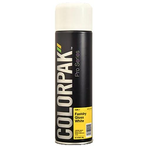 COLORPAK PRO SERIES AEROSOL FAST DRY ENAMEL GLOSS WHITE - LX2001 - Homewares, Outdoor, Phone Accessories, Cases, Speakers, Headphones + More -