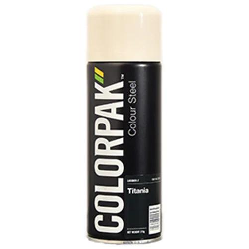 COLORPAK COLOURSTEEL AEROSOL SPRAYPAINT TITANIA - LX2001 - Homewares, Outdoor, Phone Accessories, Cases, Speakers, Headphones + More -