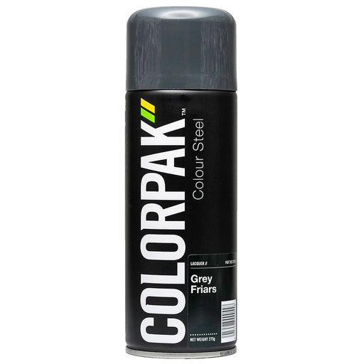 Colorpak Coloursteel Aerosol Spraypaint Greyfriars - LX2001 - Homewares, Outdoor, Phone Accessories, Cases, Speakers, Headphones + More -