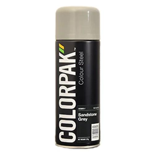 COLORPAK COLOURSTEEL AEROSOL SPRAYPAINT SANDSTONE GREY - LX2001 - Homewares, Outdoor, Phone Accessories, Cases, Speakers, Headphones + More -