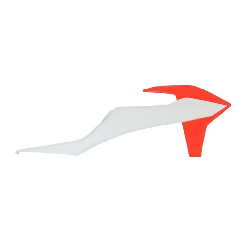 RADIATOR SHROUDS KTM 125SX 150SX 250SX 250SXF 350SXF 450SXF 250XCF 350XCF 450XCF 19-21 WHITE/ORANGE - LX2001 - Homewares, Outdoor, Phone Accessories, Cases, Speakers, Headphones + More -