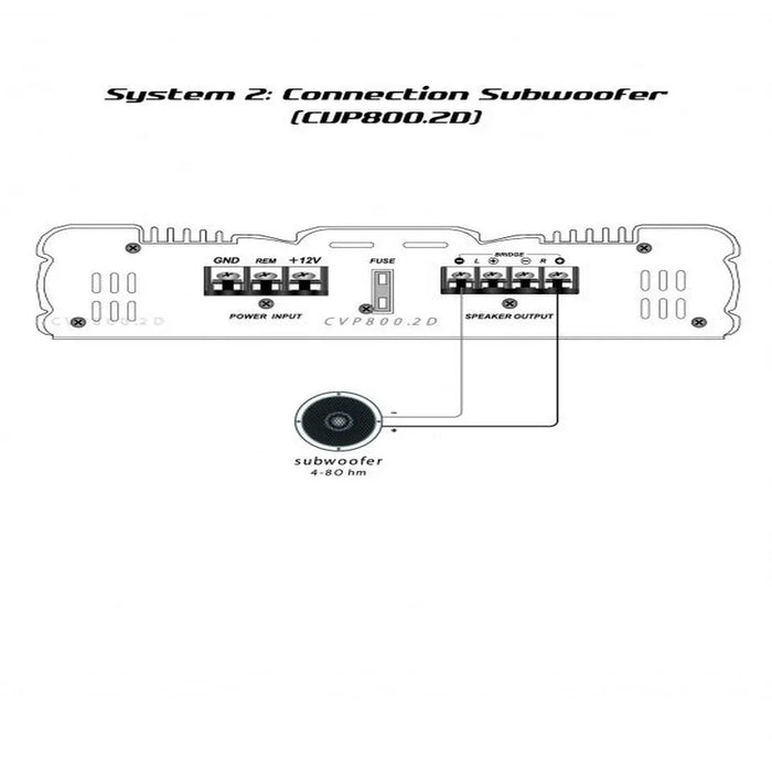 Cerwin Vega AMPLIFIER CVP SERIES 2CH 800W - LX2001 - Homewares, Outdoor, Phone Accessories, Cases, Speakers, Headphones + More -