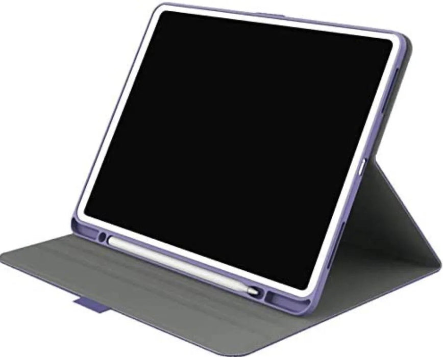 Cygnett Apple iPad Pro 12.9" 3rd Gen TekView Case w Pencil Holder - Lilac Purple - LX2001 - Homewares, Outdoor, Phone Accessories, Cases, Speakers, Headphones + More -