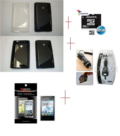 LG Optimus L3 E400 Case 32GB ChaRger - LX2001 - Homewares, Outdoor, Phone Accessories, Cases, Speakers, Headphones + More -