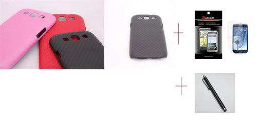 Samsung Galaxy S3 i9300 Carbon Fibre Case + Stylus - LX2001 - Homewares, Outdoor, Phone Accessories, Cases, Speakers, Headphones + More -