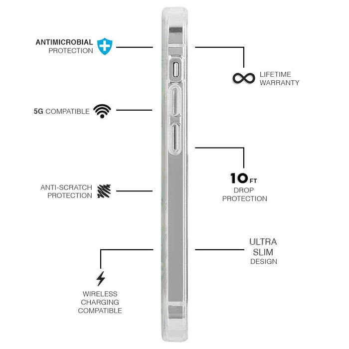 Casemate Apple iPhone 12 Mini 5.4" Rifle Paper Co. Case - Wild Flowers CM043614 846127196598 - LX2001 - Homewares, Outdoor, Phone Accessories, Cases, Speakers, Headphones + More -
