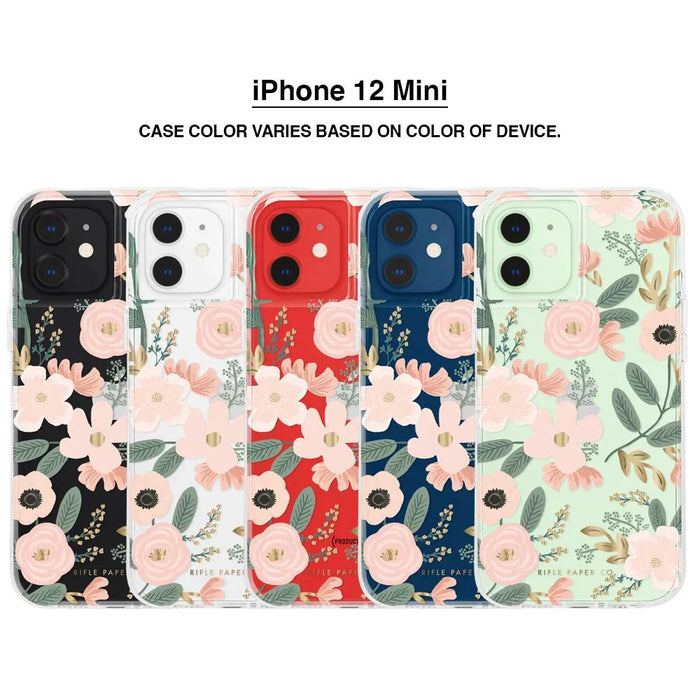 Casemate Apple iPhone 12 Mini 5.4" Rifle Paper Co. Case - Wild Flowers CM043614 846127196598 - LX2001 - Homewares, Outdoor, Phone Accessories, Cases, Speakers, Headphones + More -
