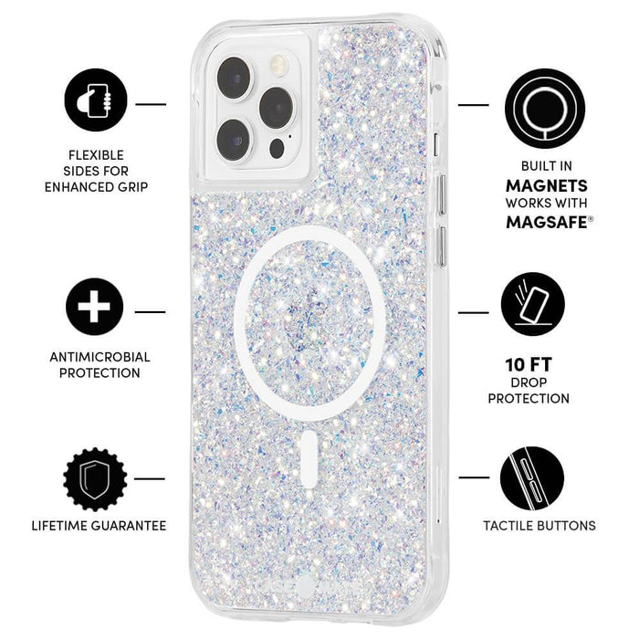 Casemate Apple iPhone 13 6.1" Twinkle w/ MagSafe Case - Stardust CM046768