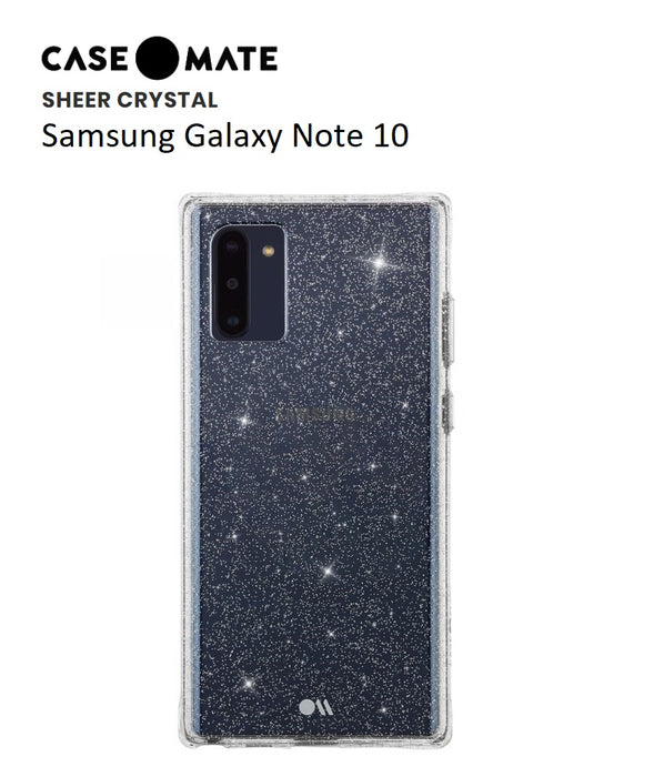 Casemate Samsung Galaxy Note 10 Sheer Crystal Case - Clear CM039426 846127186100